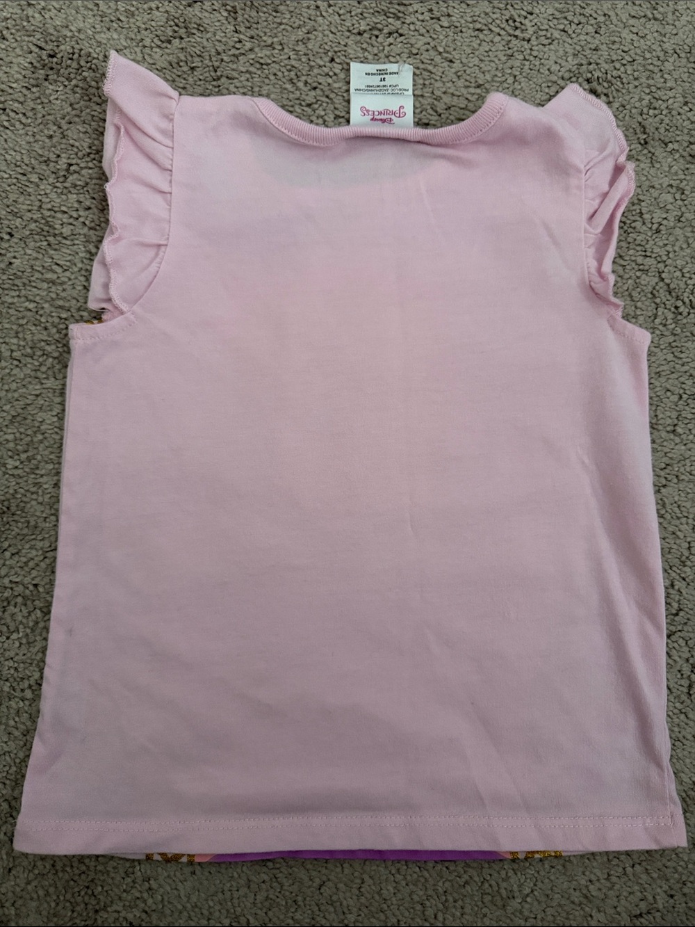 Disney Princess Pink & Purple Rapunzel Graphic Top - Picture 3 of 3